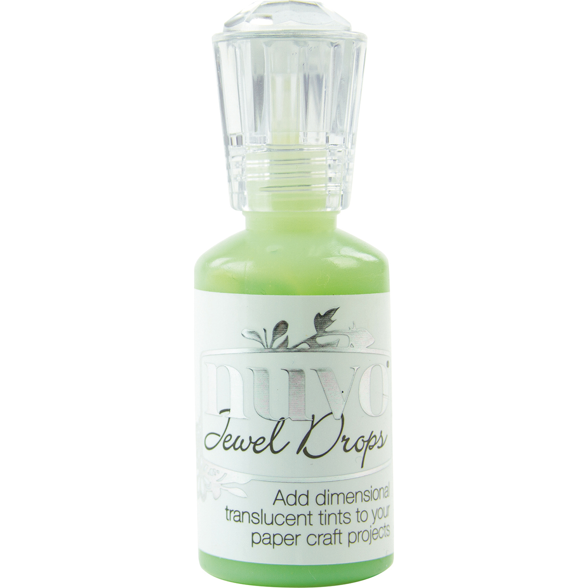 Nuvo_Jewel_Drops_KEY_LIME_Translucent_Enamel_Dots_1oz Nuvo Jewel Drops KEY LIME Translucent Enamel Dots 1oz - Image 1
