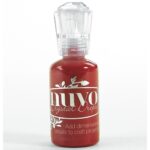 Nuvo Crystal Drops AUTUMN RED Enamel Dots 1oz