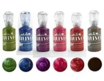 Nuvo Crystal Drops IVORY SEASHELL Enamel Dots 1oz - Image 2