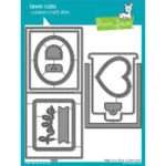 Lawn Fawn MAGIC COLOR SLIDER Metal Craft Die 13pc
