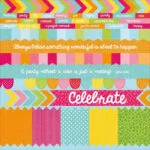 Kaisercraft Pop! 12"X12" Cardstock Sticker Sheet